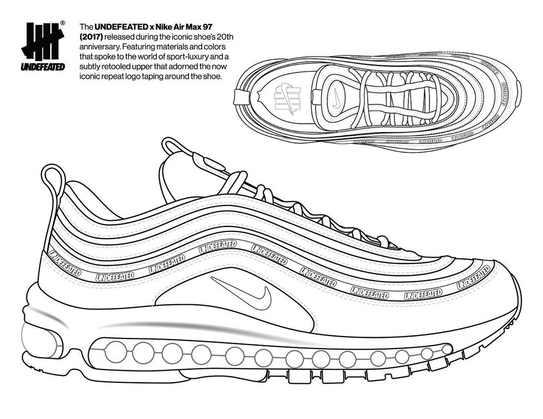 UNDEFEATED,UNDFTD,Air Max 97,N  官方消息！UNDFTD x Nike 天价联名居然可以 “定制” 了！