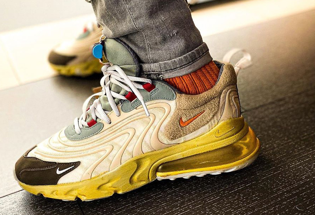 CT2864-200,Travis Scott,Air Ma CT2864-200 传言货量 6W 双！TS Air Max 270 React 可能月底发售！