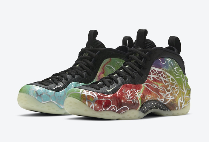 Nike,Air Foamposite One,篮球之星,C  惊了！国内独占「北京喷」首次曝光，颜值不输天津喷！