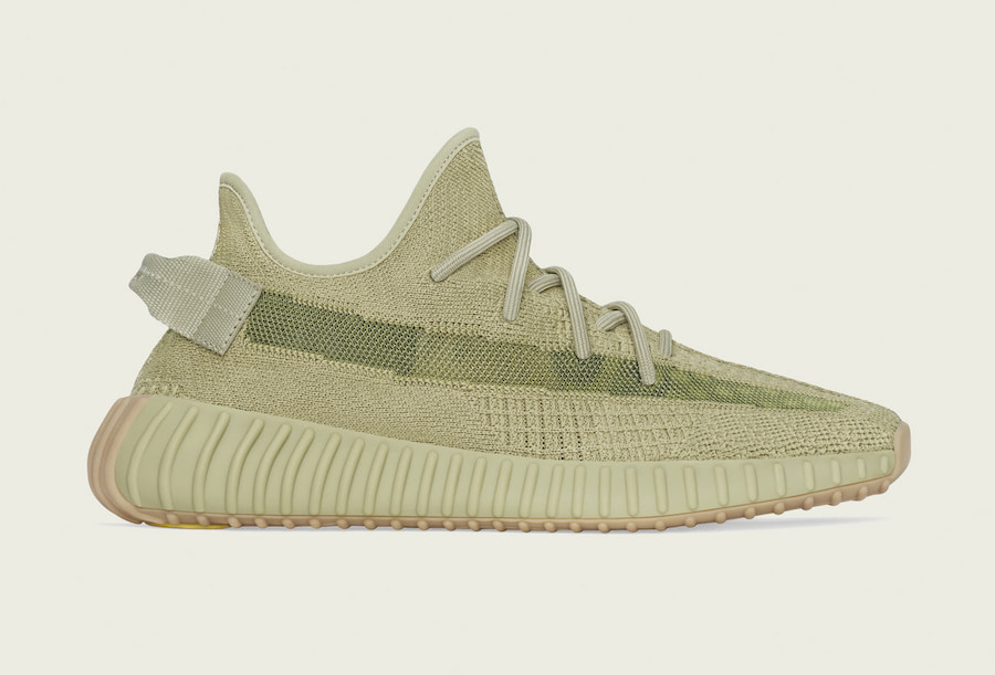 Yeezy 350 V2,Sulfur,发售  神仙颜值！「抹茶绿」Yeezy 350 V2 本周北美限定发售！