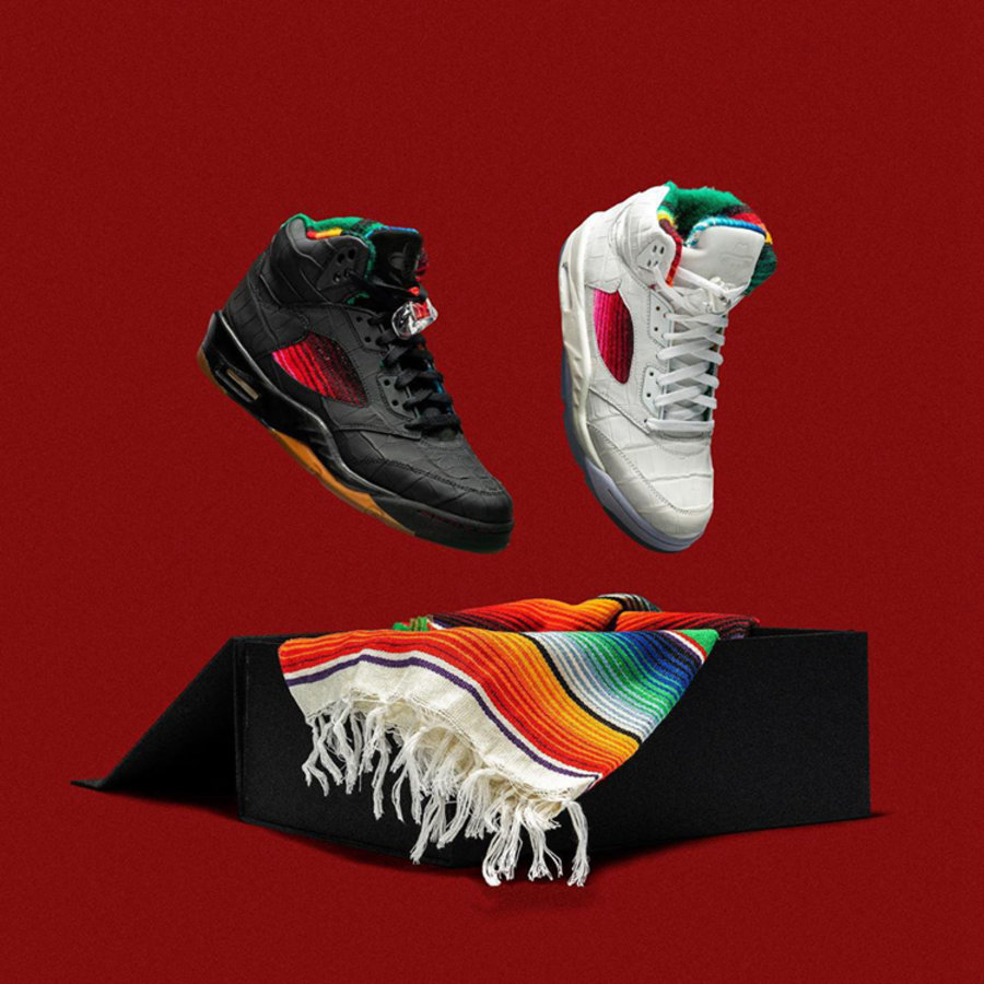 AJ,AJ5,The Shoe Surgeon  皮革 + 另类编织设计！能把 Air Jordan 5 做成这样的只有他们！