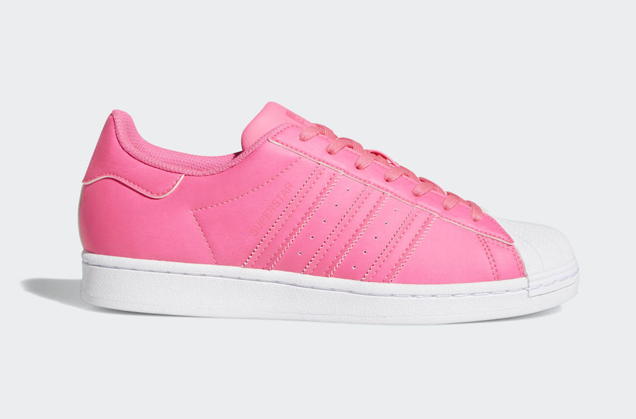 adidas,Superstar,FY2743,发售  骚气吸睛荧光粉！全新 Superstar 贝壳头现已发售