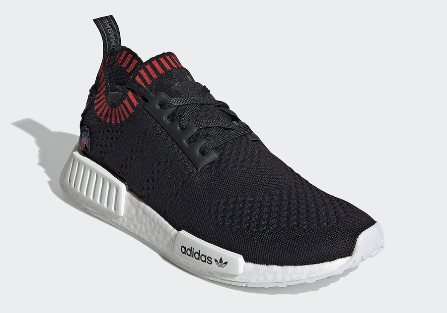 adidas,NMD R1,EH2238,发售  腾龙刺绣加持！这双 adidas NMD 质感不一般！