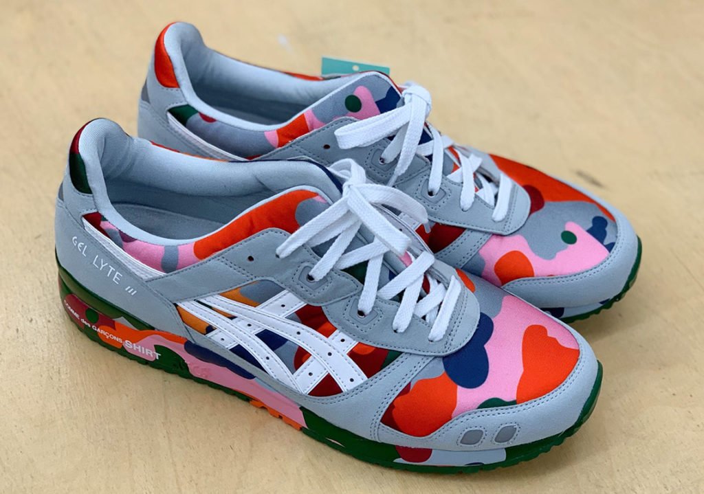 CDG,Asics,Gel-Lyte III,发售  CDG x ASICS 全新联名曝光！鞋舌剪裁有彩蛋...