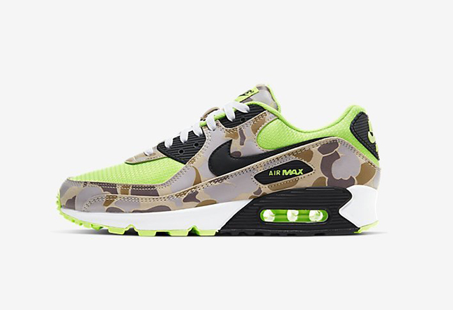 Air Max 90,Green Camo,  满满夏日氛围！迷彩 Air Max 90 本周发售！