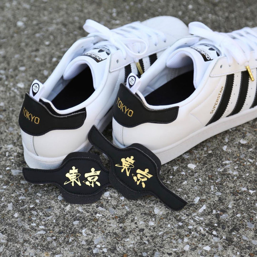adidas,Superstar,TOKYO,FX7783,  魔术贴后跟可玩性超强！东京、大阪限定 Superstar 美图释出！