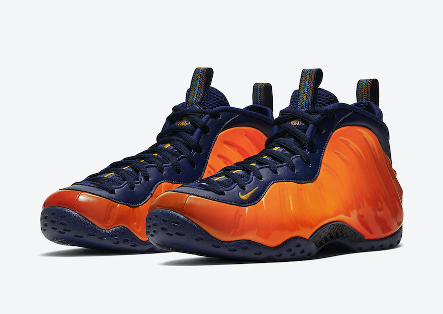 Air Foamposite One,Nike,发售,CJ0  亮丽珠光质感！橙喷 Air Foamposite One 下周发售！