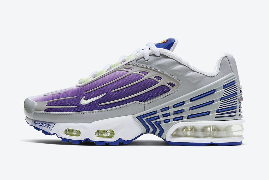 Air Max Plus 3,CD6871-006,发售  清新亮眼的渐变色调！新配色 Air Max Plus 3 现已发售！