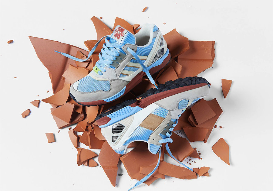 END,adidas,ZX 9000,发售,FW5022  独特陶土色点缀！END x adidas ZX 9000 即将发售