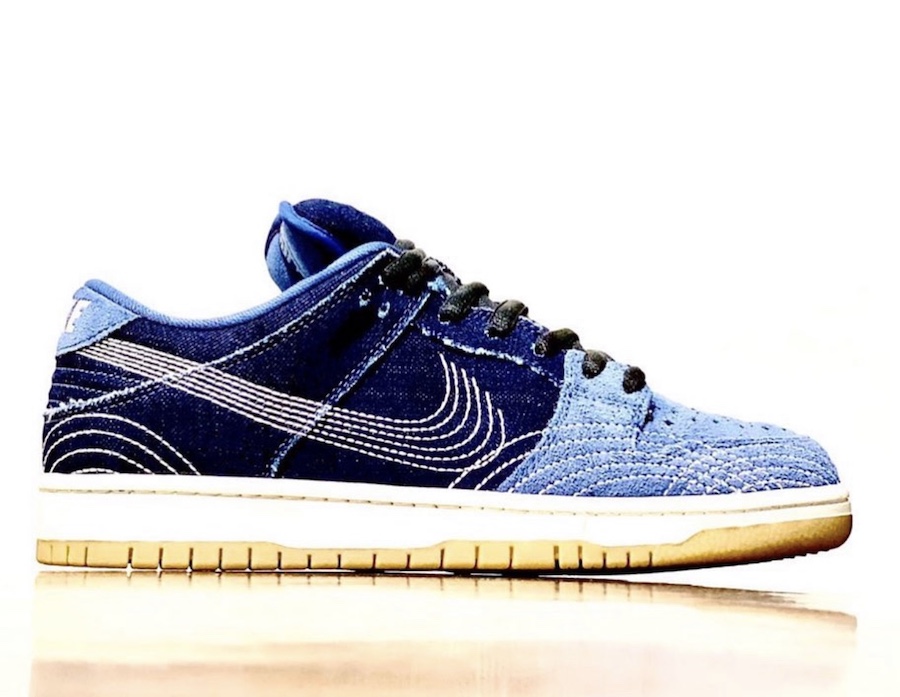 Nike,Dunk SB Low,Denim  你绝对没见过的单宁配色！全新 Dunk SB “Denim” 谍照曝光！