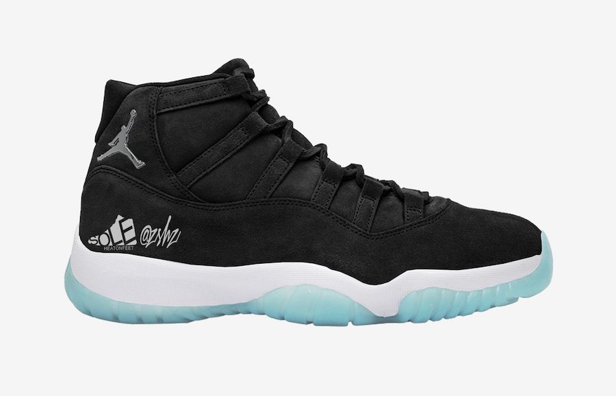 Air Jordan 11,AJ11,发售CT8012-01  传奇蓝 + 黑麂皮！今年年底的 Air Jordan 11 规格不一般！