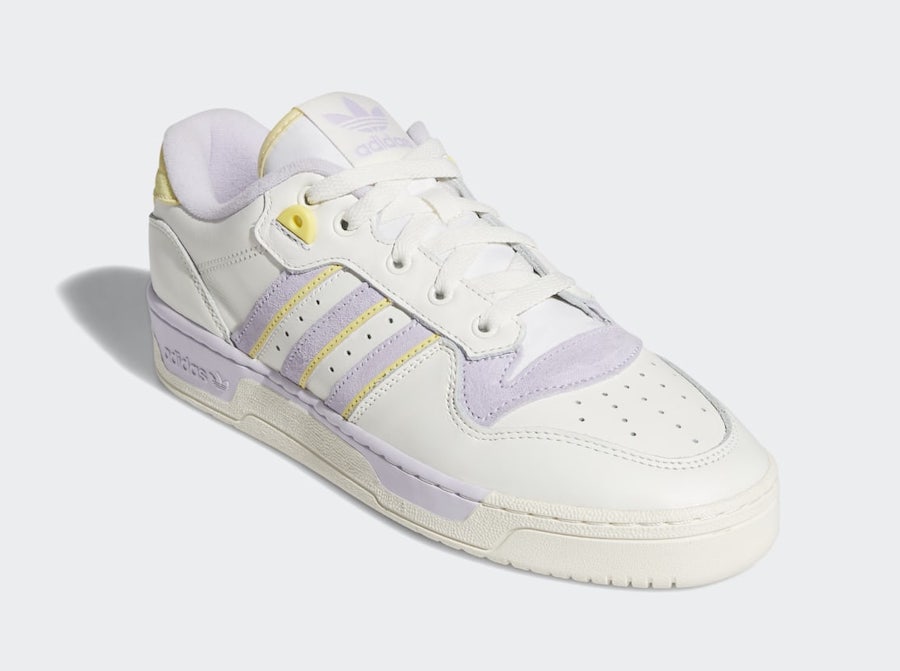 adidas,Rivalry Low,EF6413  甜美复古小白鞋！全新 Rivalry Low 现已发售