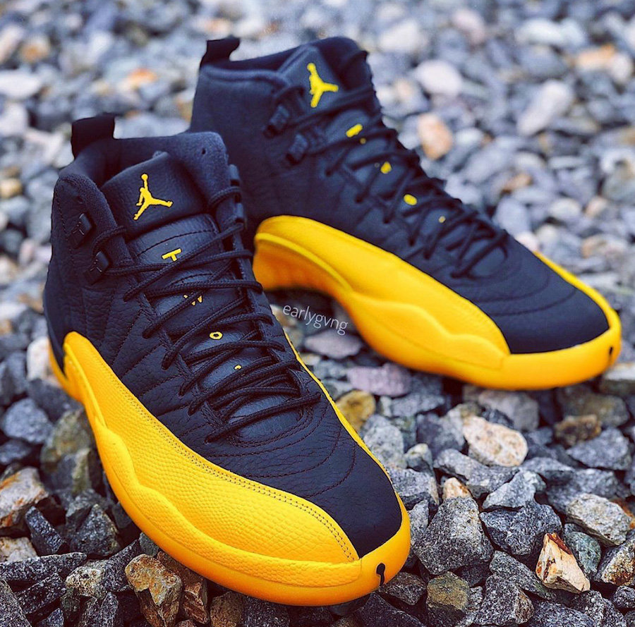 130690-070,AJ12,Air Jordan 12 130690-070 湖人客场配色！AJ12 又要带来一款 PE 配色！