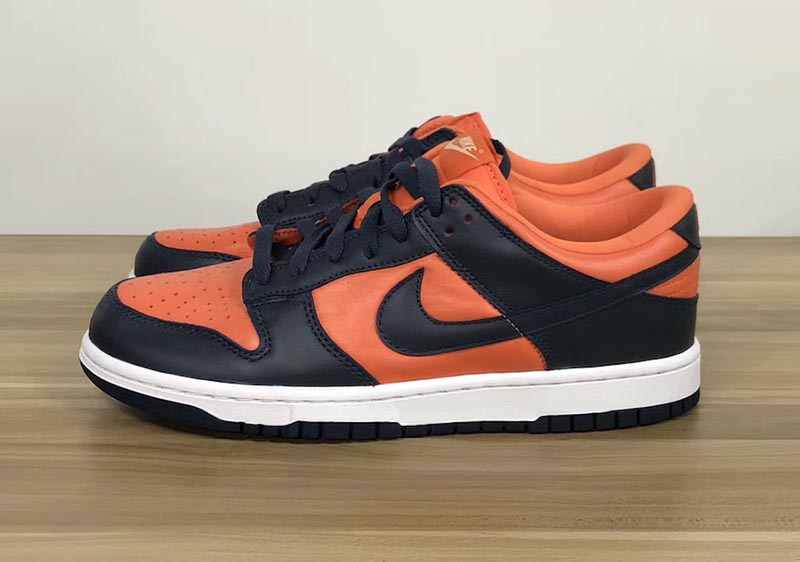 Nike,Dunk Low SP,Champ Colors,  巴西、白红后的收官配色！蓝橙 Dunk Low 更多实物曝光！