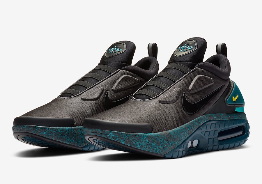Nike,Adapt Auto Max,CW7271-001  「小 Mag」又有新配色来了！酷黑装扮造型更科幻！
