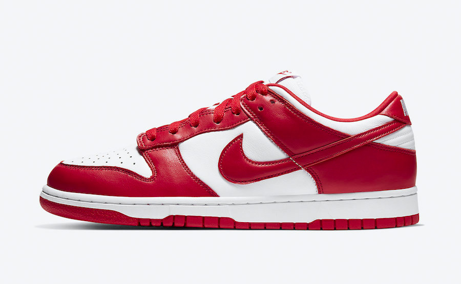 Nike,Dunk Low,发售,CU1727-100  预售价近 ￥2000！白红 Dunk Low 官网预告释出，下周发售！