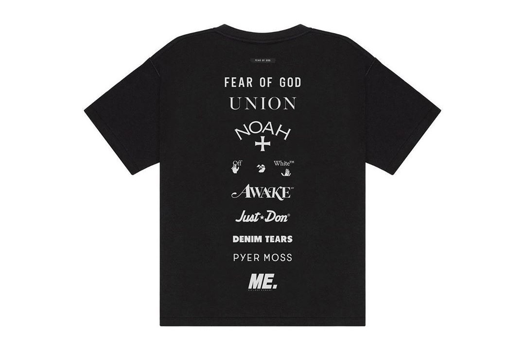 Fear,God,携手,方联名,方,联名,具有,历史,意义,  Fear of God 携手 8 方联名！具有历史意义的慈善款！