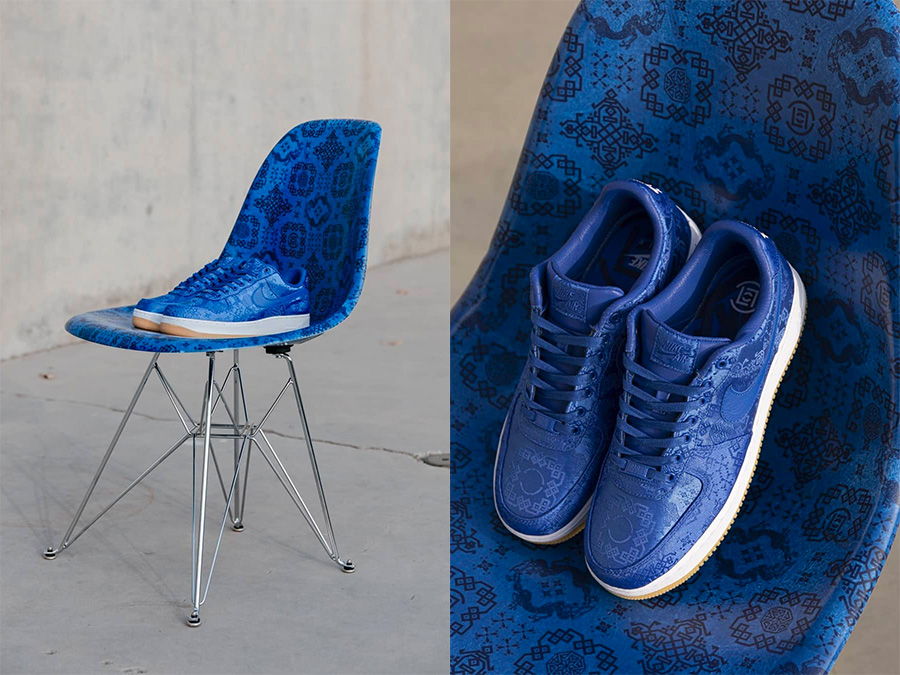 CLOT,Nike,Medicom Toy  CLOT x Nike 蓝丝绸又来了！这次还是「三方联名」！