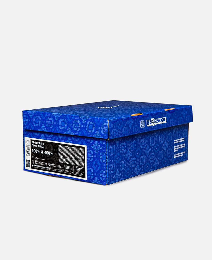 CLOT,Nike,Medicom Toy  CLOT x Nike 蓝丝绸又来了！这次还是「三方联名」！