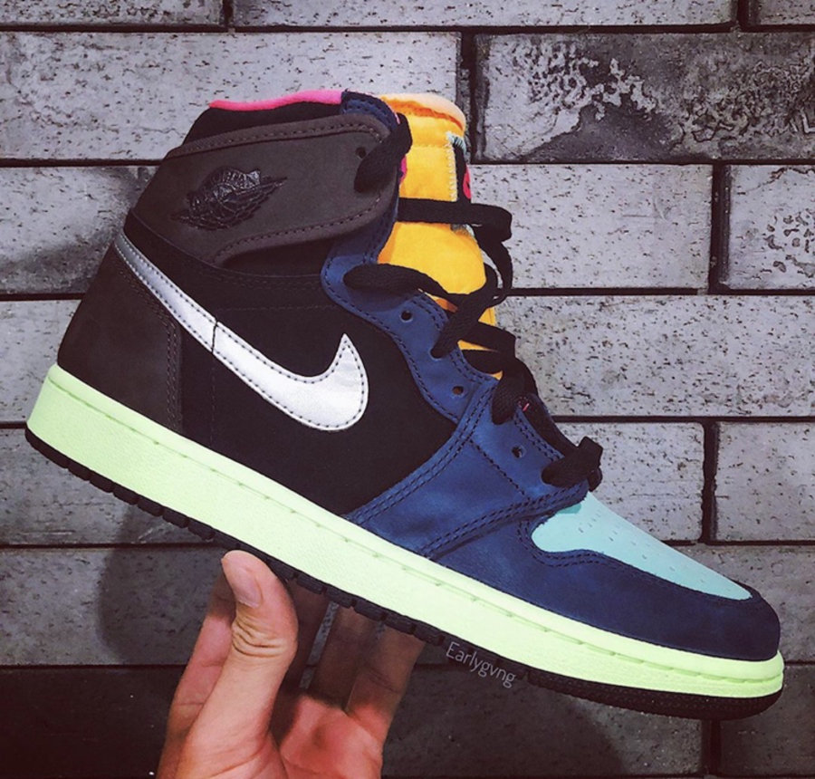 AJ,AJ1,Air Jordan 1 High OG,Bi  撞脸市价 2W 的 UNDFTD x Dunk！AJ1 全新配色实物曝光！