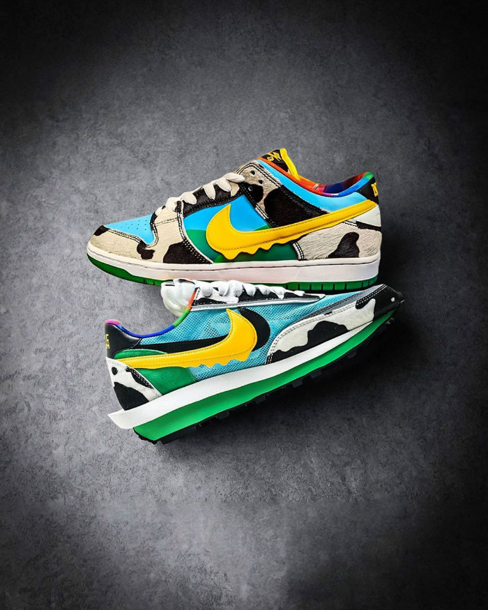 johnnyskicks_,sacai,Nike,Dunk  冰淇淋 sacai x Nike 太帅了！这样的球鞋谁不想要？