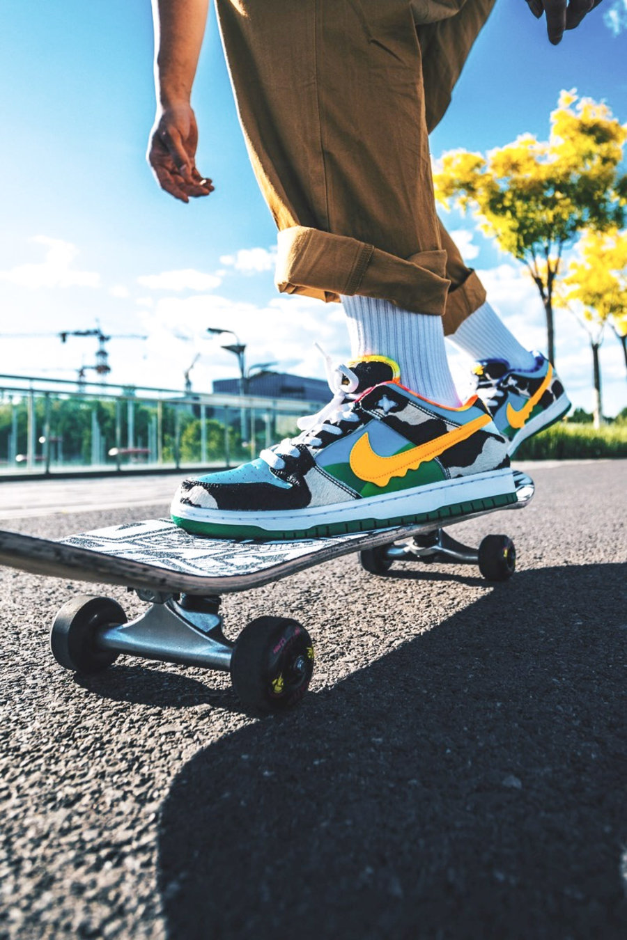 johnnyskicks_,sacai,Nike,Dunk  冰淇淋 sacai x Nike 太帅了！这样的球鞋谁不想要？