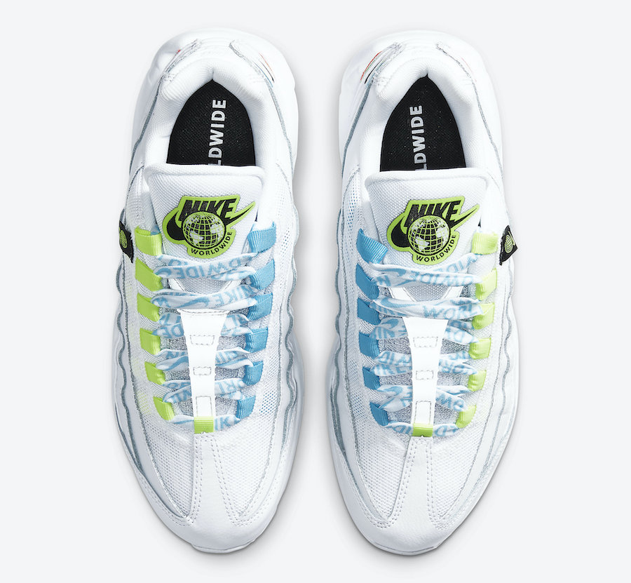 Nike,Air Max 95,Worldwide,CV90  独特串标设计！特别配色 Air Max 95 即将发售！