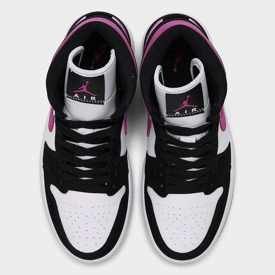 AJ,AJ1,Air Jordan 1 Mid WMNS,B  新黑粉 Air Jordan 1 Mid 官图释出！近期即将发售！