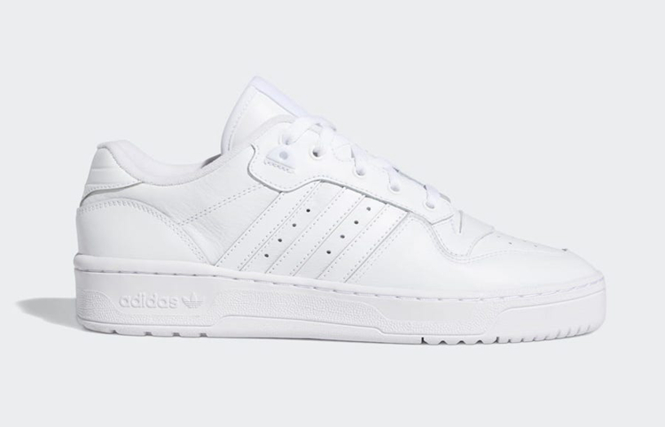 adidas,Rivalry Low,EF8729  纯白 adidas Rivalry Low 登场！夏天就该穿这样的鞋！