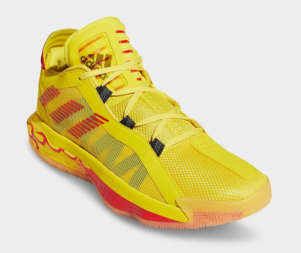 adidas,Dame 6,Hot Rod,FW8498  美系改装车配色？利拉德 Dame 6 “Hot Rod” 刚刚上架！