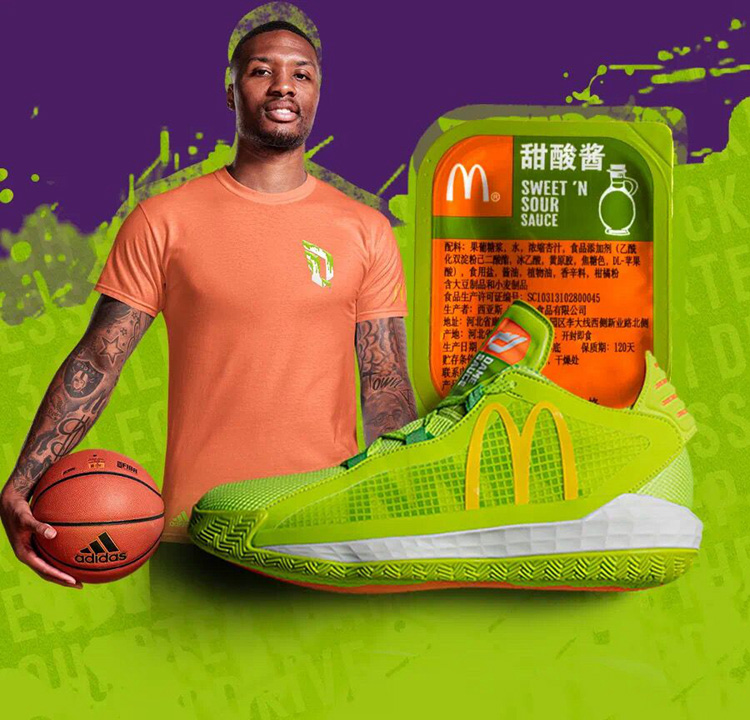 adidas,Dame 6,Hot Rod,FW8498  美系改装车配色？利拉德 Dame 6 “Hot Rod” 刚刚上架！