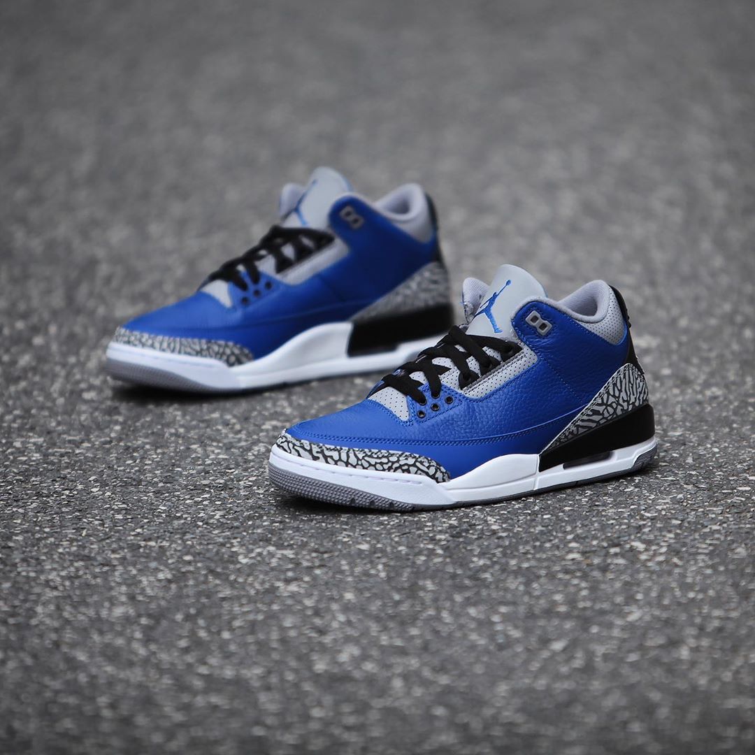 AJ3,Air Jordan 3,CT8532-400,发售  官网预告正式公布！黑蓝 AJ3 本周发售