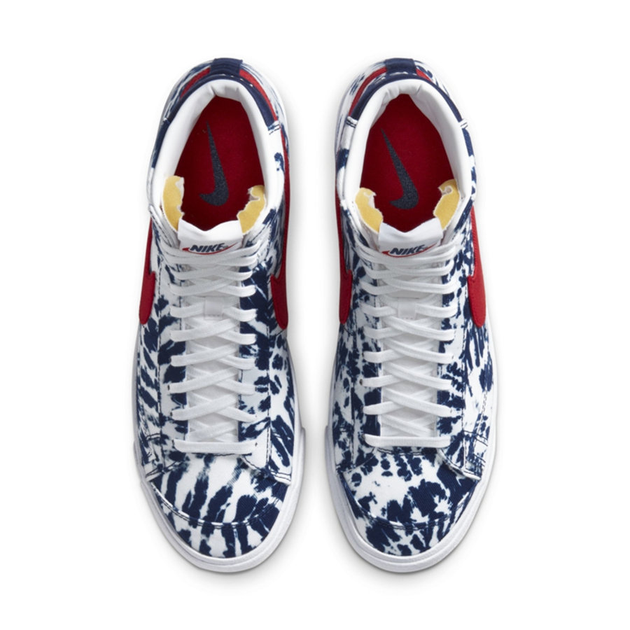Nike Blazer  扎染风格挺抢眼！全新配色 Nike Blazer Mid 官图曝光！