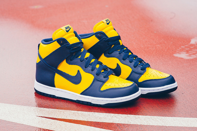 Nike,Dunk High,Michigan,CZ8149  火了 17 年的球鞋老炮！密西根 Nike Dunk High 今秋发售！冲不冲？