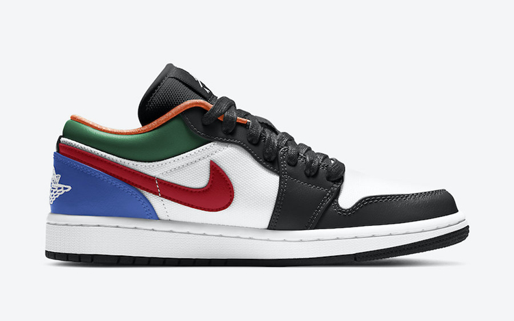 Air Jordan 1 Low,AJ,AJ1 Low,Mu  黑脚趾 + 多色拼接！这双 Air Jordan 1 Low 你打几分？