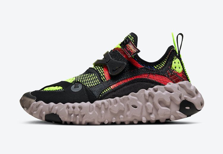 Nike,ISPA OverReact,CD9664-001  3M 反光细节 + 魔术贴！两款配色 Nike ISPA 新鞋太会玩了！