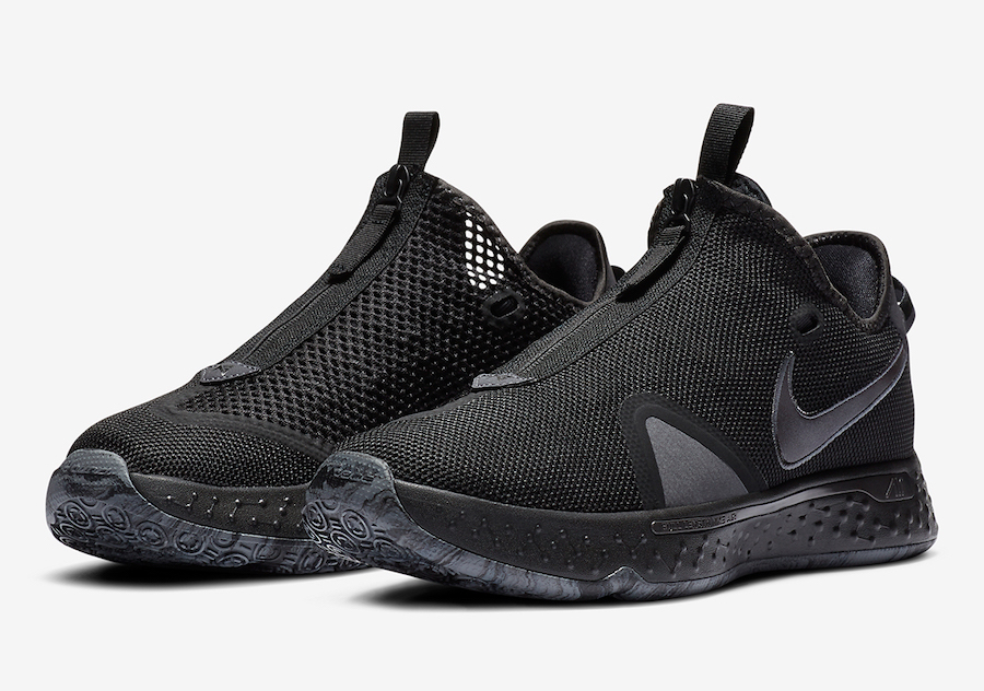 Nike,PG 4,CD5082-005,发售  纯正黑魂气息！黑武士配色 PG 4 即将发售！
