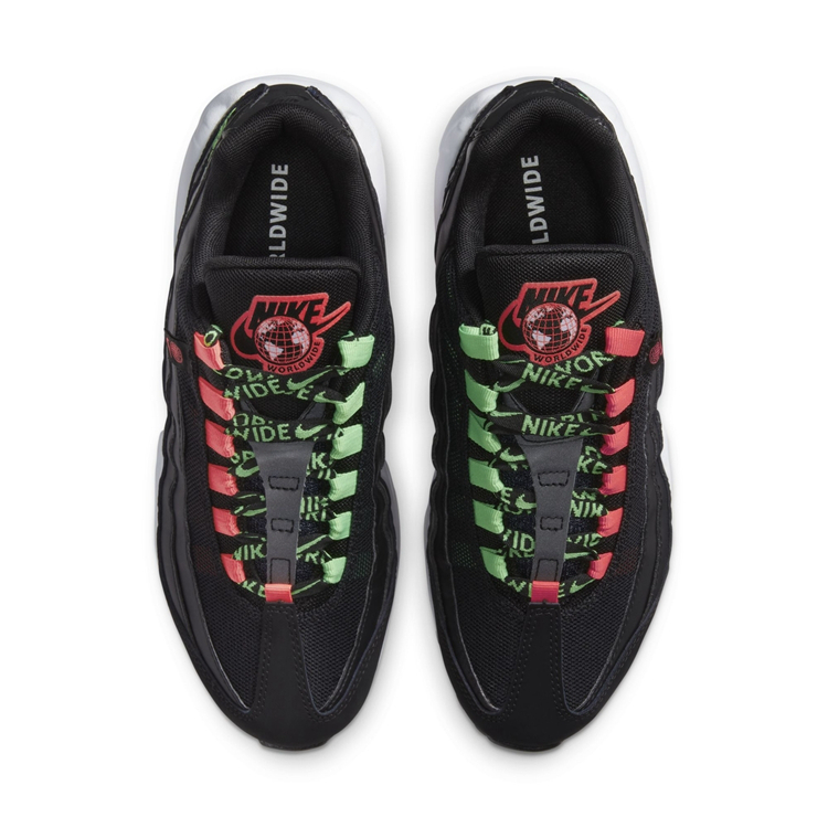 Nike,Air Max 95  骚粉 + 荧光绿！这双全新配色 Air Max 95 你打几分？