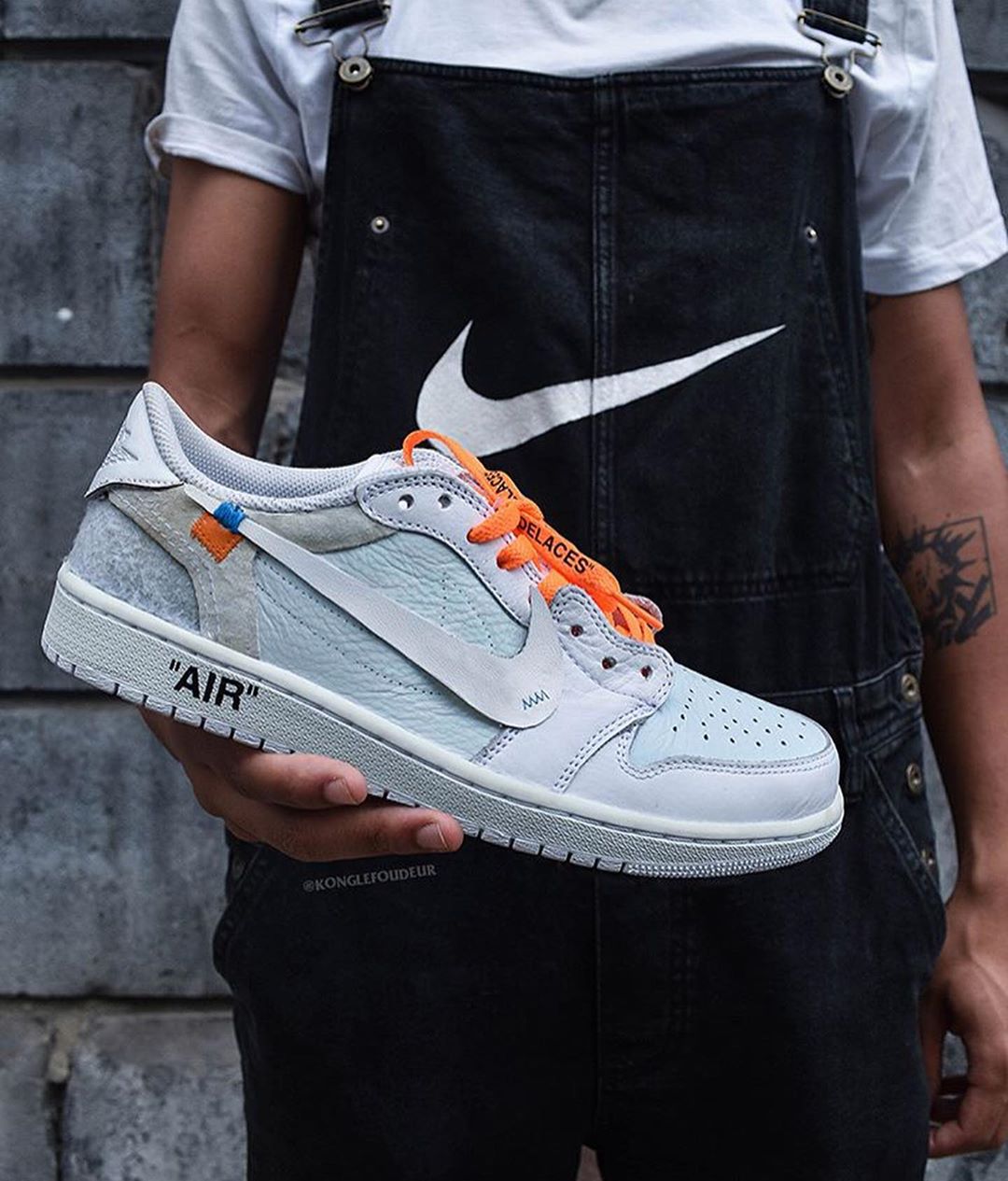 OFF-WHITE,Air Jordan 1,AJ1,发售  「腰果花」OW x AJ1 你肯定没见过！看完竟然有点想买...