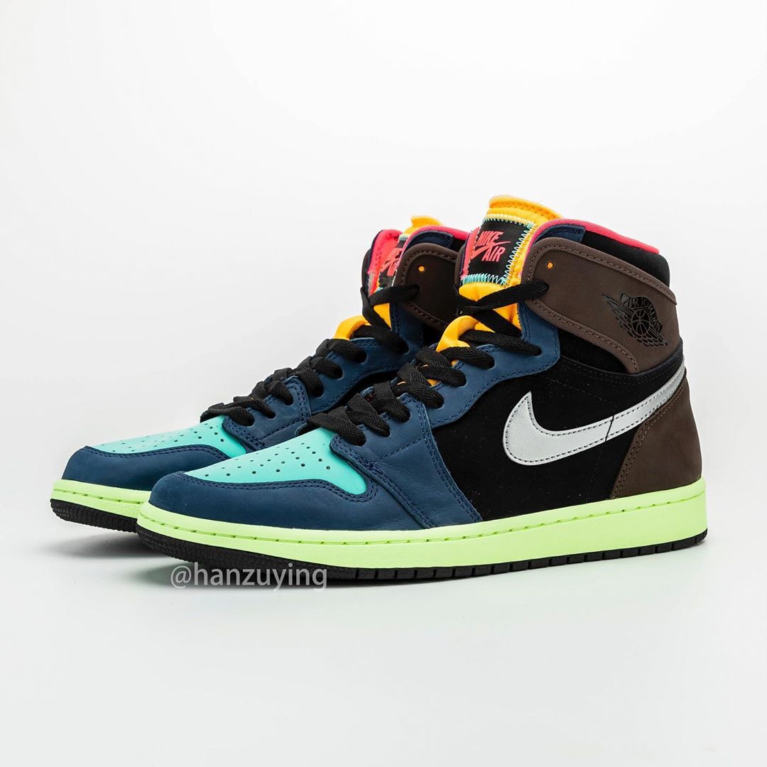 AJ1,Air Jordan 1,555555-201  调色盘 Air Jordan 1 终于出现了！将于 9 月发售
