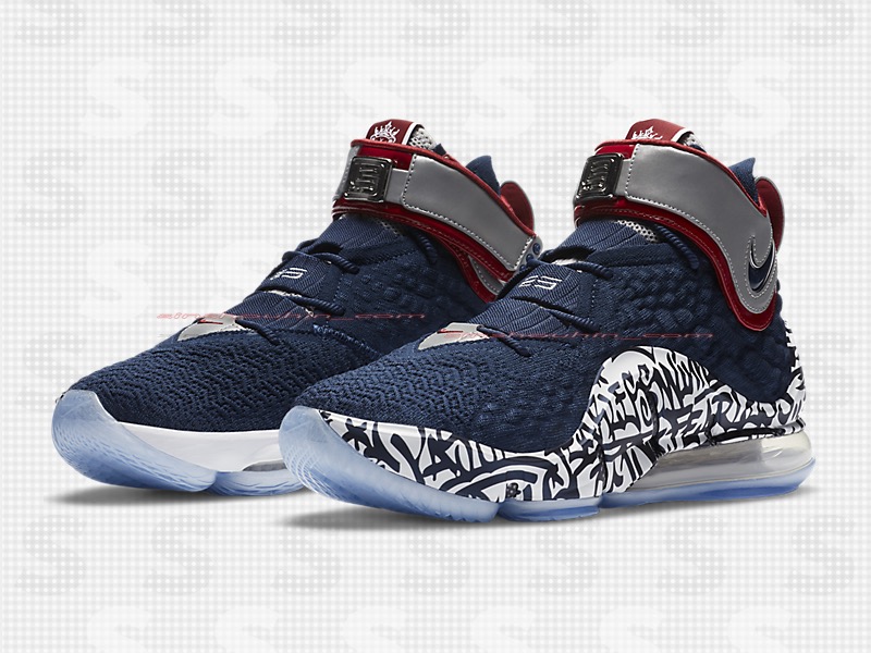 Nike,LeBron 17  以更稀有的 LeBron 4 为灵感！第二双涂鸦 LeBron 17 曝光！