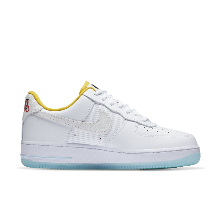 Nike,Air Force 1,AF1  橙色内衬 + 淡蓝外底！夏天就要穿这样的 Air Force 1！