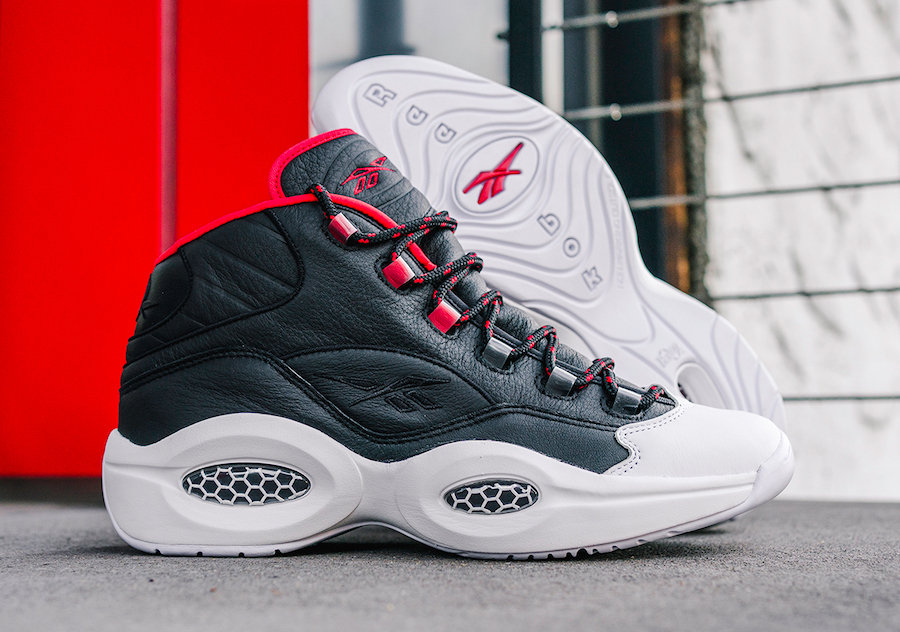 Question Mid,Reebok,发售,Harden  艾佛森竟和哈登联名？！新配色 Question Mid 下月发售！