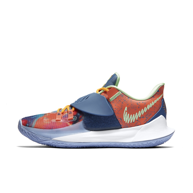 Nike,Kyrie Low 3,CJ1286-600  骚气十足的扎染设计！全新配色 Kyrie Low 3 官图释出！