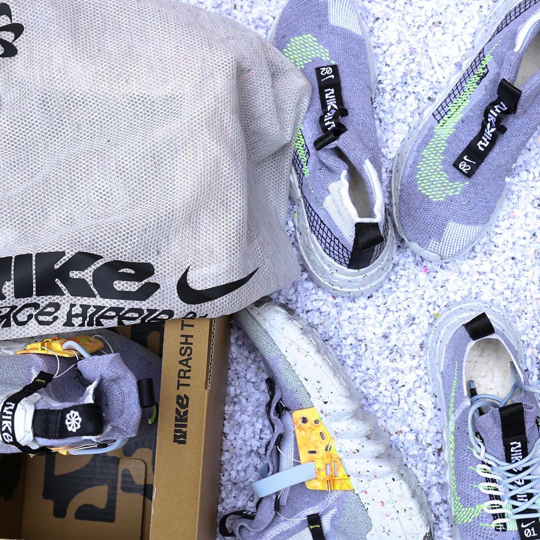 Nike Space Hippie 01,CQ3986-00  新配色「可回收火星鞋」Nike Space Hippie 本月发售！夏日清爽气质！