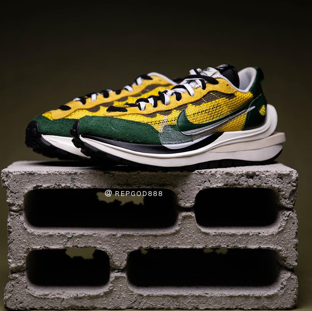 sacai x Nike,VaporWaffle,Tour  sacai x Nike VaporWaffle 细节 + 上脚完整曝光！已纳入必买清单！