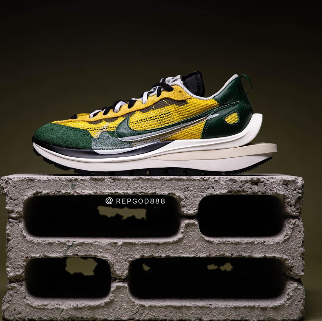 sacai x Nike,VaporWaffle,Tour  sacai x Nike VaporWaffle 细节 + 上脚完整曝光！已纳入必买清单！
