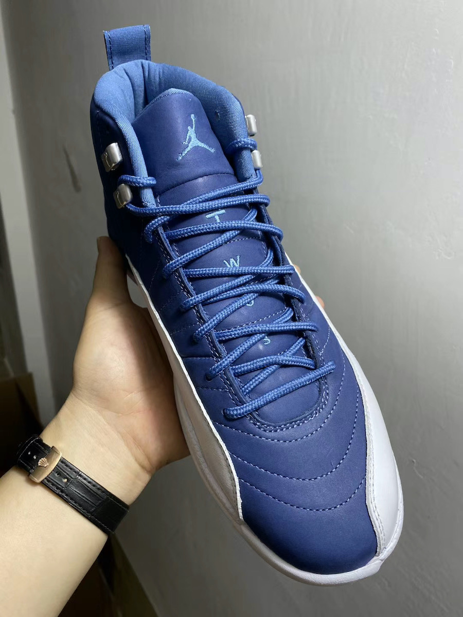 Air Jordan 12,Indigo,130690-40  水洗蓝 Air Jordan 12 “Indigo” 下月发售！清新亮眼新格调！