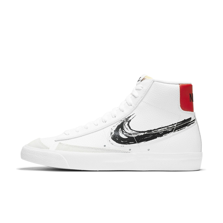 Nike,Blazer Mid  水墨 Swoosh！这双中国风满满的 Blazer Mid 你打几分？
