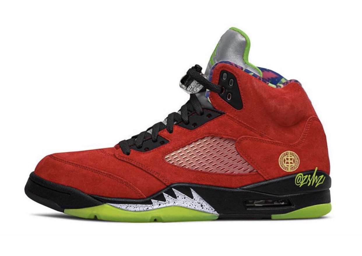 AJ5,Air Jordan 5,CZ5725-700,发售  超多天价配色融合！这双 AJ5 比想象中更惊喜，十一月发售！